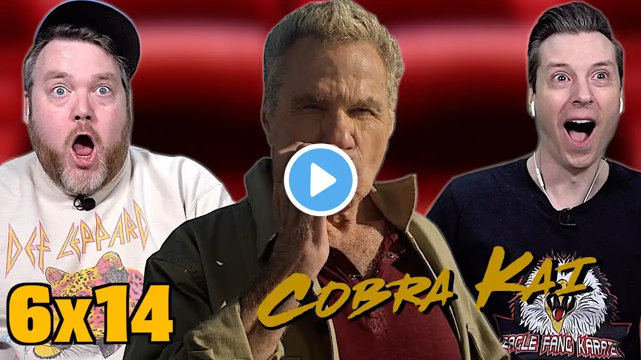 The Ending Made our Heads EXPLODE! Cobra Kai Season 6 Eps 14 Reaction