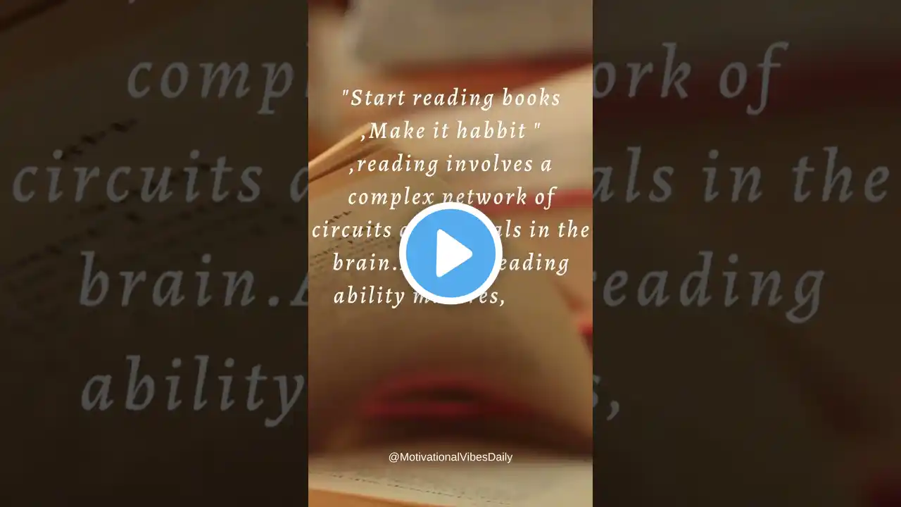 BE CONSISTENT!!! Make It Habit! Reading Books Benefits #shorts#viral #motivational #video #trending