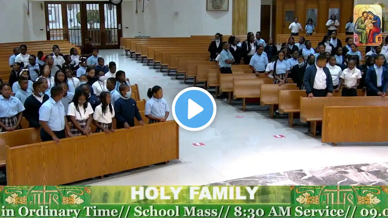 Friday of the Twenty-first Week in Ordinary Time// School Mass// 8:30 AM Service// 09.01.2023