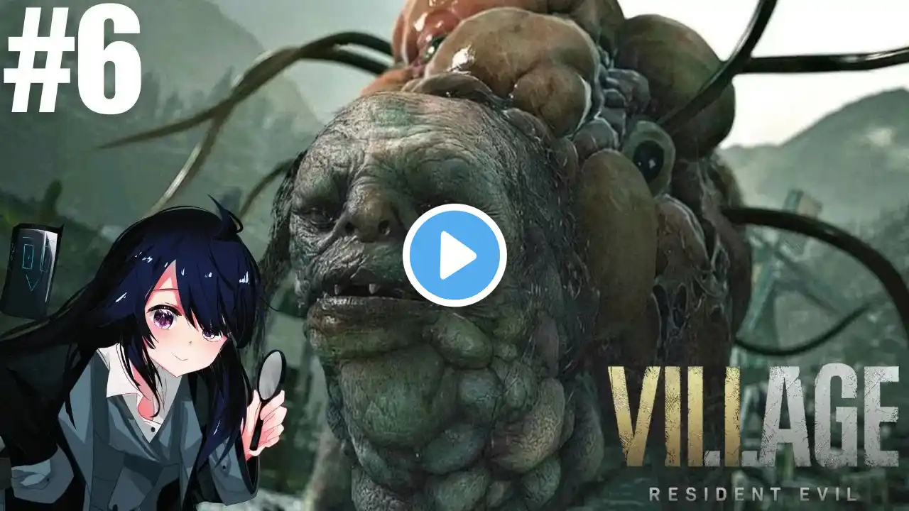 【RESIDENT EVIL 8 VILLAGE】PART 6 - BANYAK LUMUT DAN MONSTER LUMUT【VTUBER INDONESIA】#vtuberid