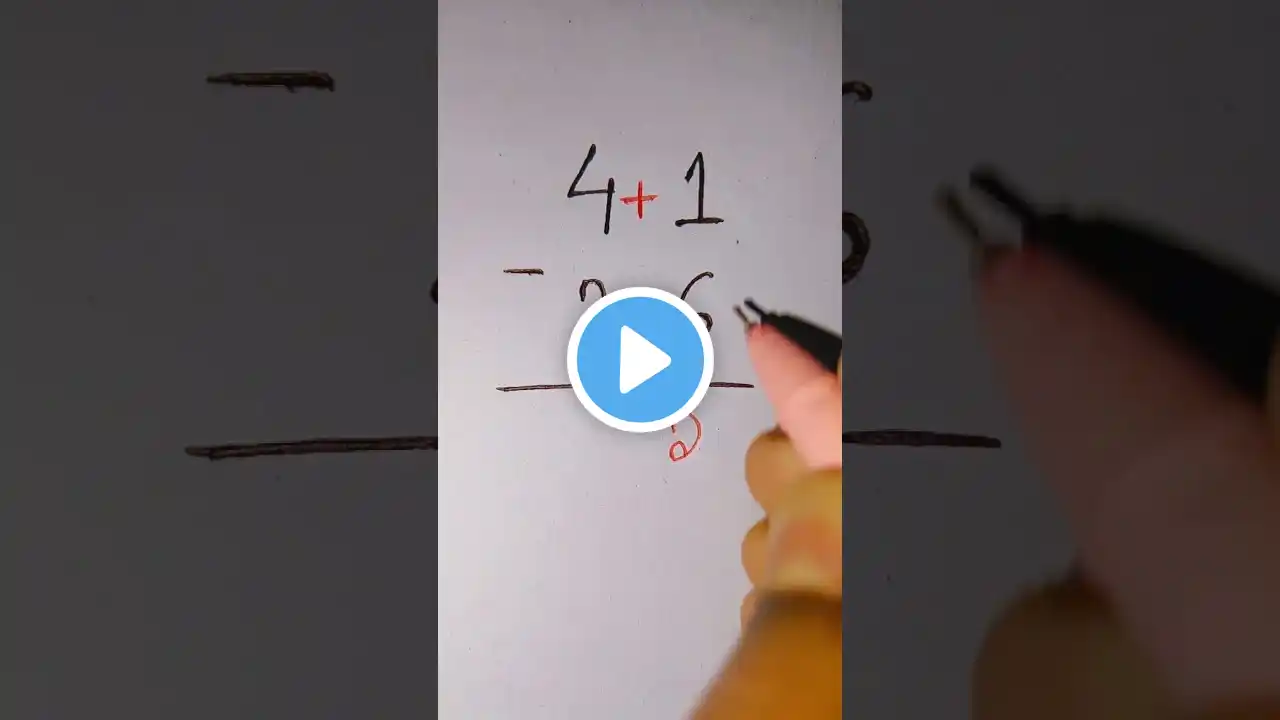 Substract method 🤓#shorts #shortsfeed #maths #mathstricks #foryou #viralvideo #trending #mathematics