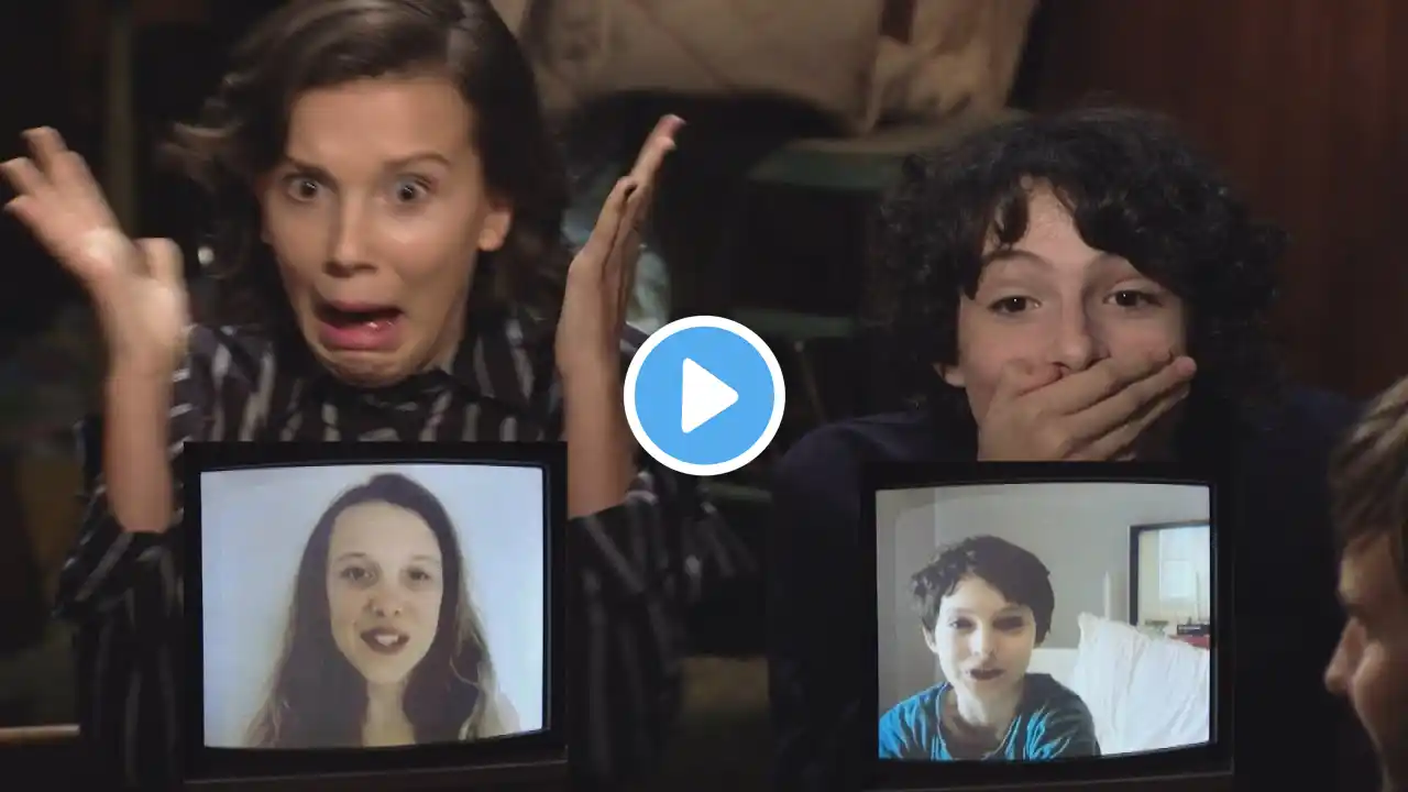 Stranger Things Cast Watches Their Original Audition Tapes!