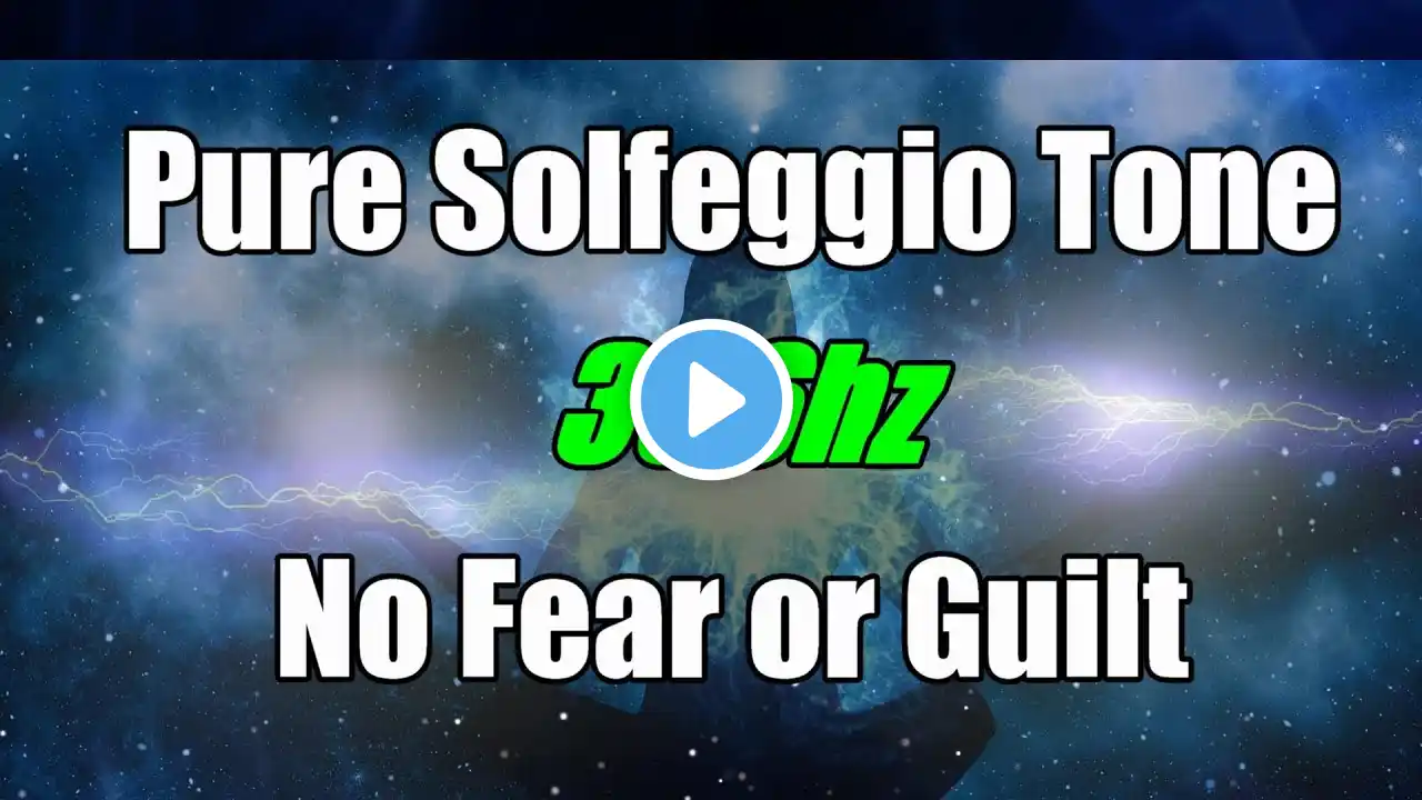 ☯ Solfeggio Frequency 🎧 396hz  Pure  Tone ☯ release fear and guilt ⚠ Powerful