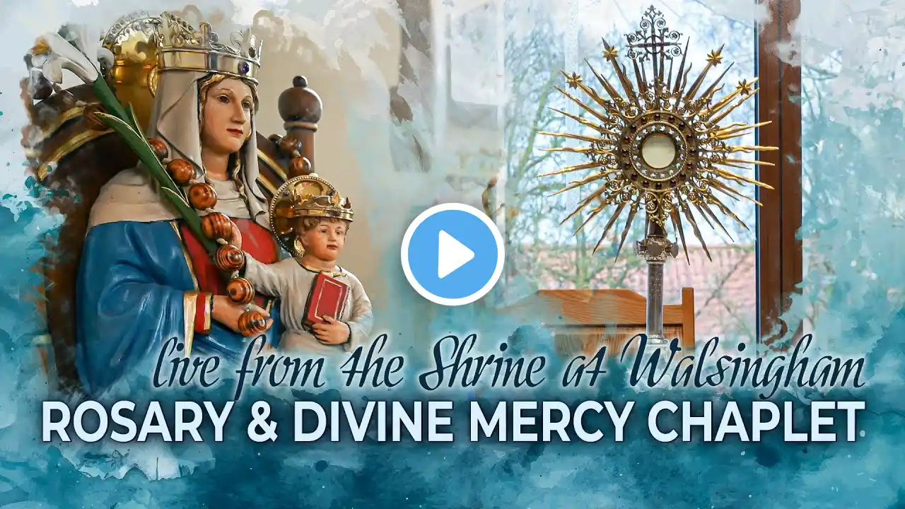 LIVE | Divine Mercy Chaplet and Rosary - 19th March 2025