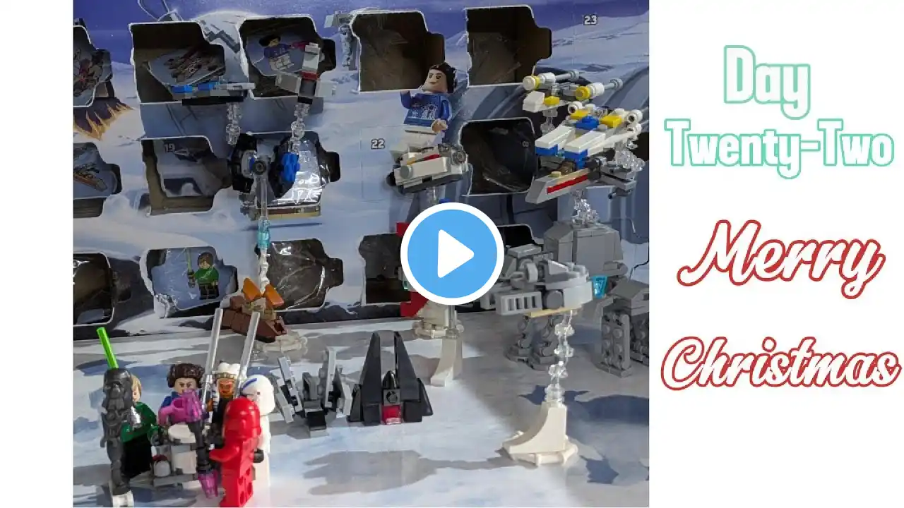 Lego Star Wars Advent Calendar DAY 22