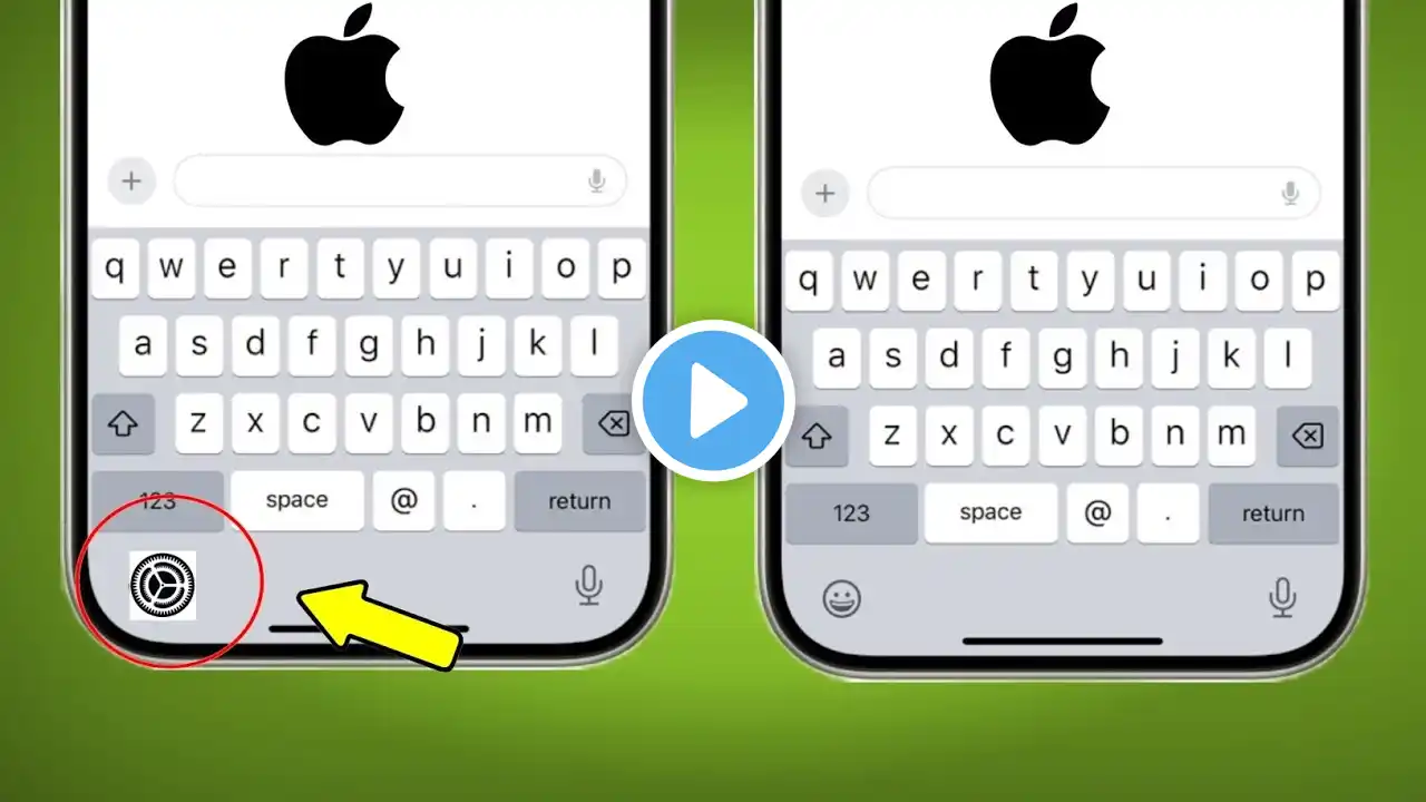 iPhone Keyboard Me Setting Ka Option Kaise Laye | Keyboard Me Setting Ka Option Nahi Aa Raha Hai