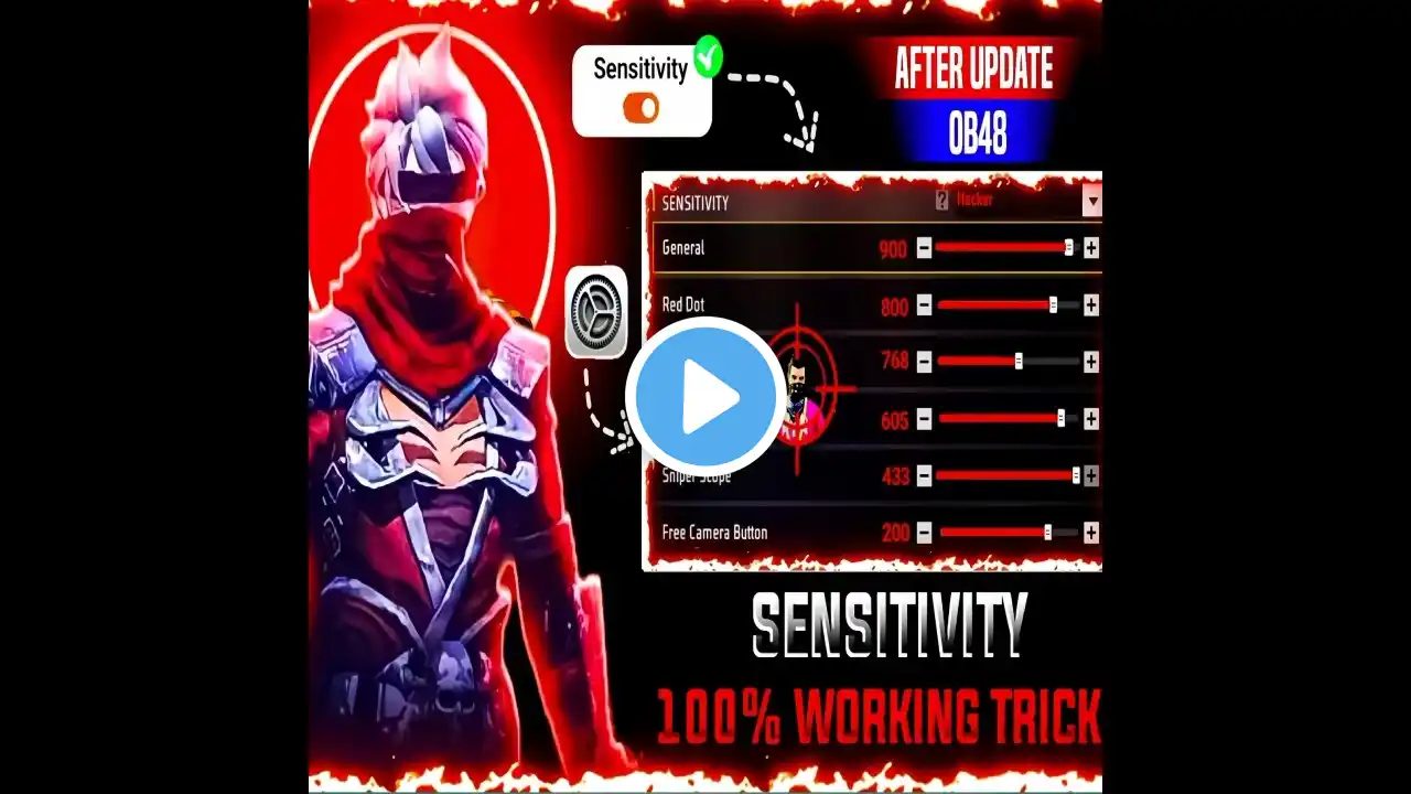 Free Fire Headshot Setting After Ob48 Update 2025⚡Best Sensitivity Settings ⚙️| Sensitivity Setting