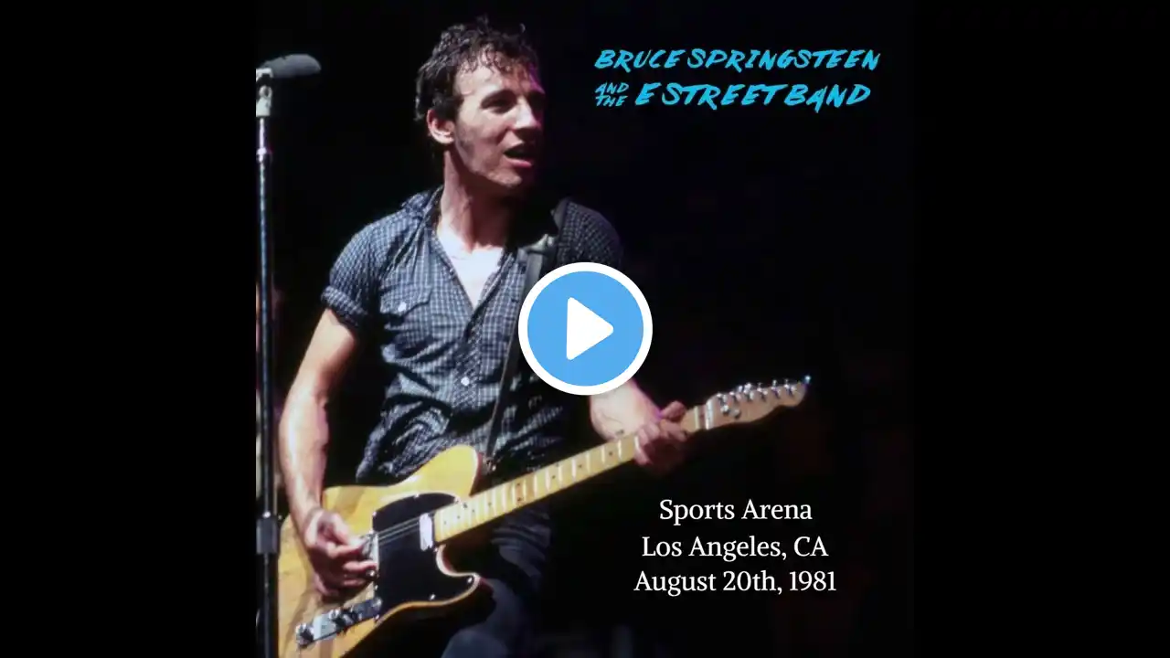 Bruce Springsteen: 17. Cadillac Ranch - Live in Los Angeles (August 20th, 1981)