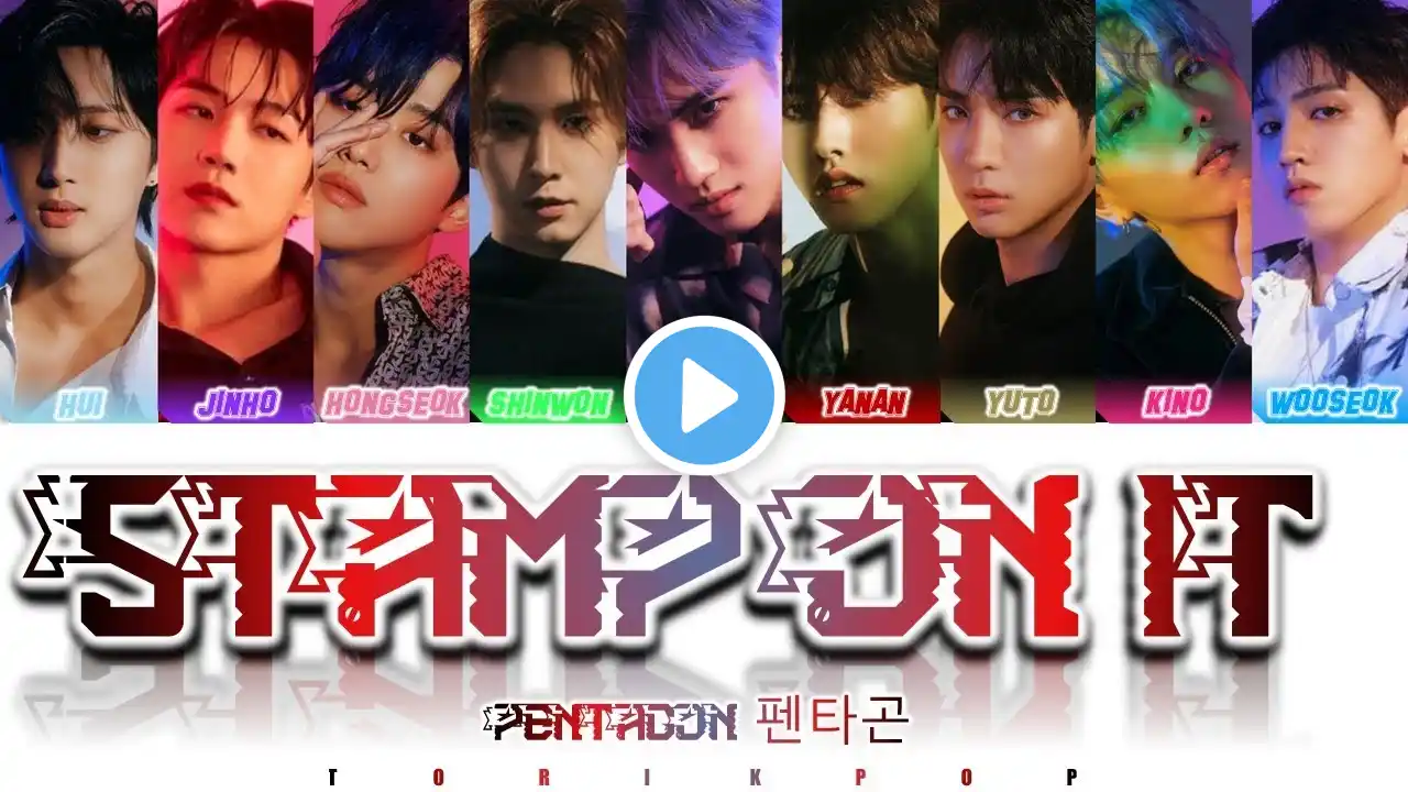 How Would PENTAGON Sing "STAMP ON IT" by GOT the beat | Male ver.