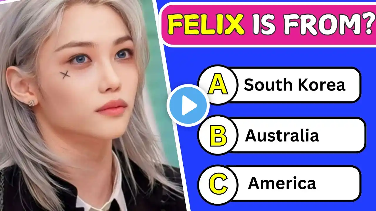 Felix Quiz: How Well Do You Know Straykid's Rapper? --Stray Kids Quiz Challenge.