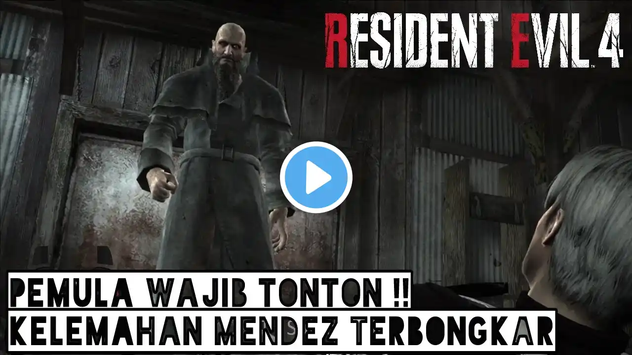 2 Cara Cepat Melawan Bitores Mendez Resident Evil 4 UHD Indonesia 60fps