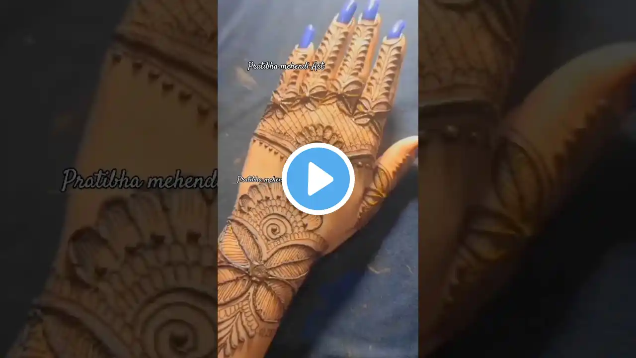 new mehndi design #youtubeshorts #mehndi #mehandi #mehndidesign #henna #trending #viralvideo #shorts