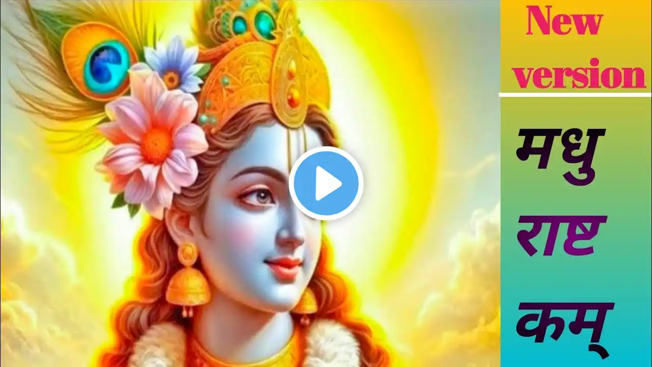 अधुरं मधुरं वदनं मधुरं || mantra || shree krishna bhajans || krishna mantra || adharam madhuram song