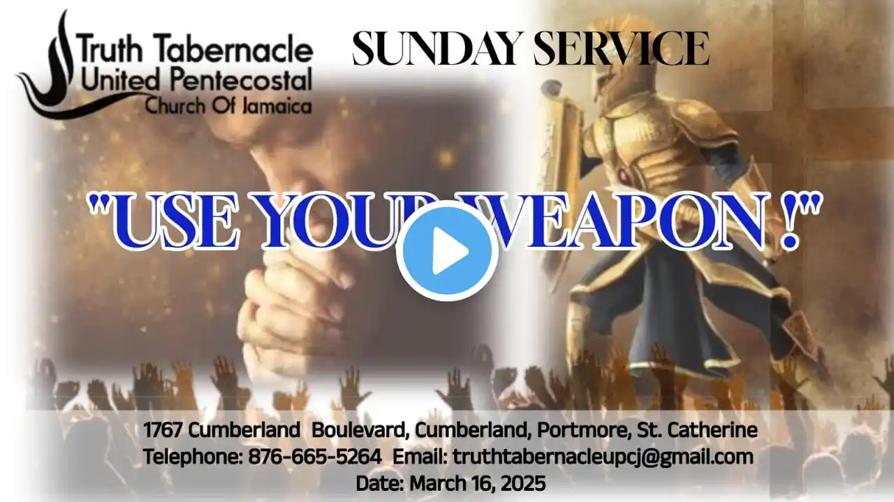 Truth Tabernacle's Sunday Morning Service | March 16, 2025 | 9:00AM