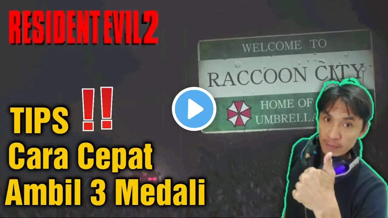 cara cepat ambil 3 medali di resident evil 2 - Resident Evil 2 Indonesia - Part 5