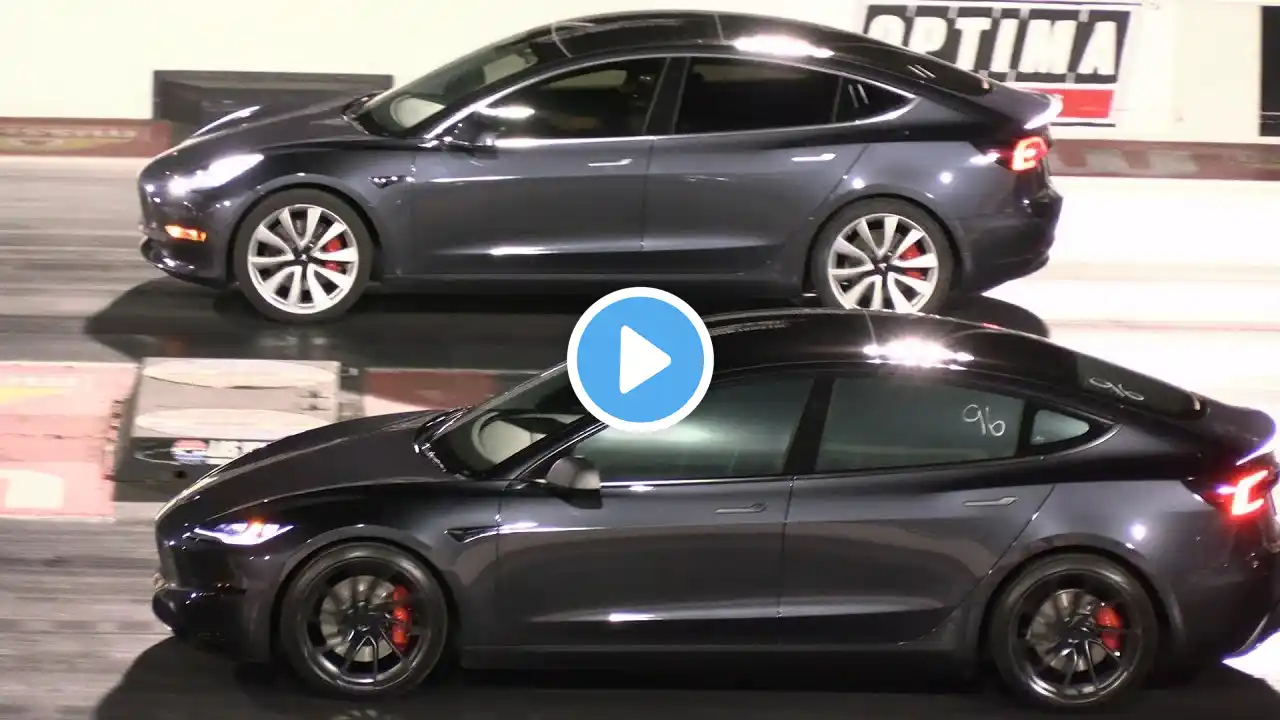 New Tesla Model 3 vs older model 3