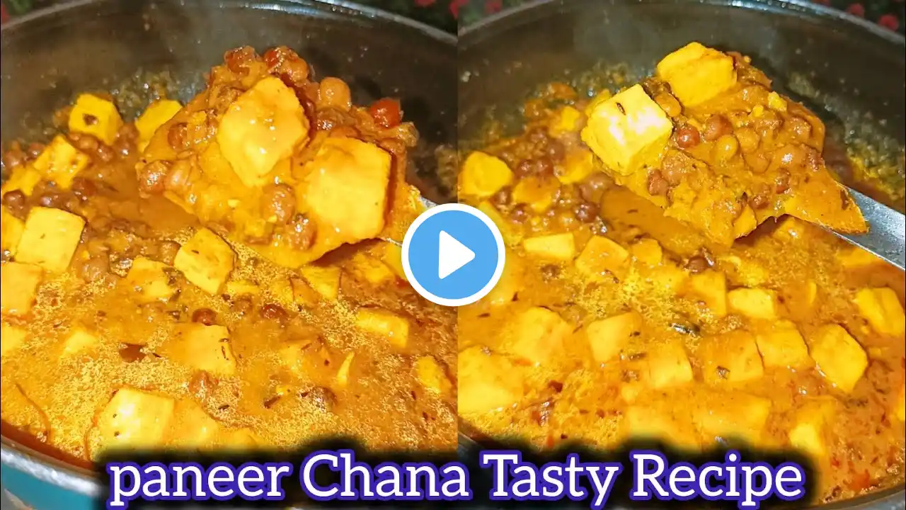 paneer Chana Tasty Recipe #shorts #youtubeshorts #viralvideo #short #paneer #food #foodshorts #tasty