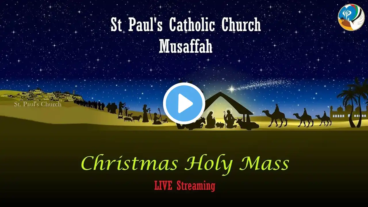 Christmas Holy Mass in Malayalam at 05:00 AM on 25/12/2021