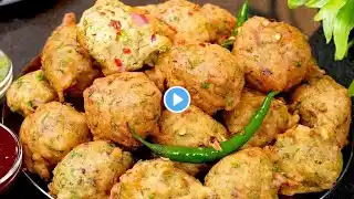 काश पहले पता होता की बेसन में बस एक चीज़ डालने से अनोखे बनते है आलू प्याज़ के पकोड़े | ALOO PYAZ PAKODA