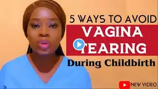 5 Ways to AVOID Vaginal Tearing // Perineal Massage, Birth Positions, perineum, labor.