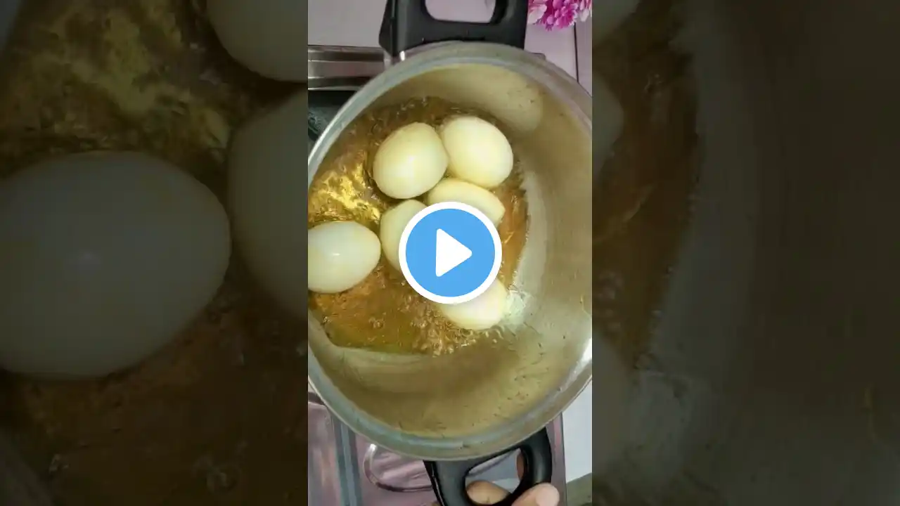 आसान तरीके से बनाए देशी अंडा बिरियानी || #egg #biriyani