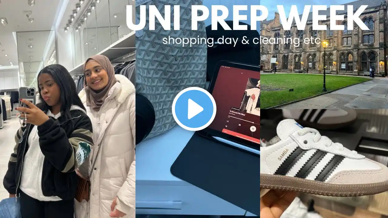 Productive week - Uni prep | shopping, cleaning & organising etc | Ellen Adeneye