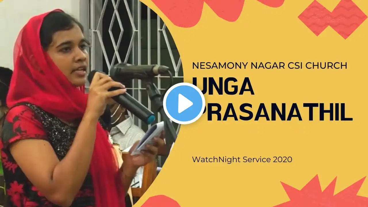 Unga Prasanathil | Watchnight Service (31-12-2020) | Babina Hingis