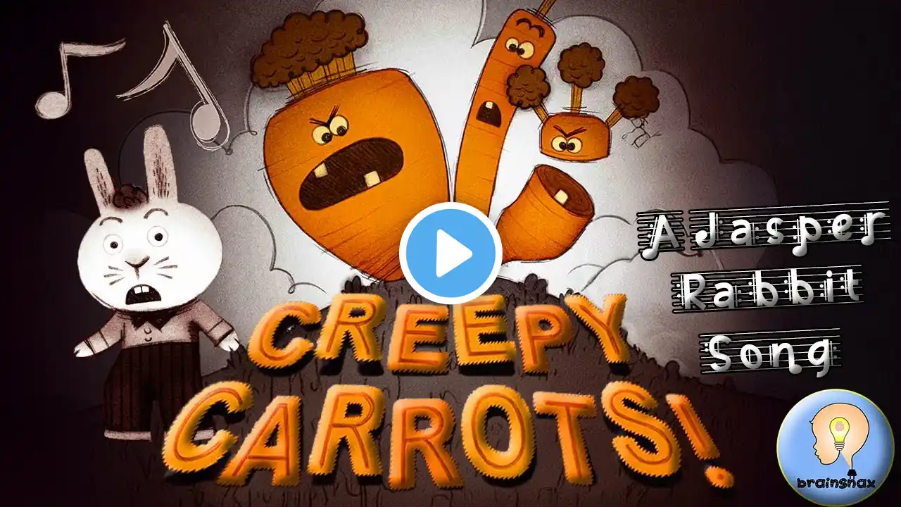 Creepy Carrots: A Jasper Rabbit Song | Halloween Song