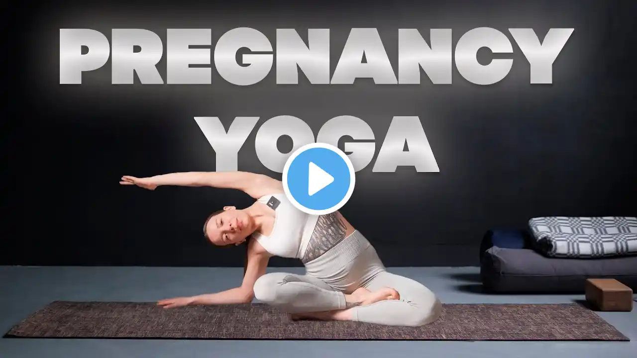 Feel Good Pregnancy Yoga | 30-Minute Prenatal Yoga | First, Second & Third Trimester Prenatal Yoga