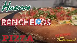 Huevos Rancheros Pizza - INCREDIBLY DELICIOUS pizza inspired by the classic Mexican breakfast!