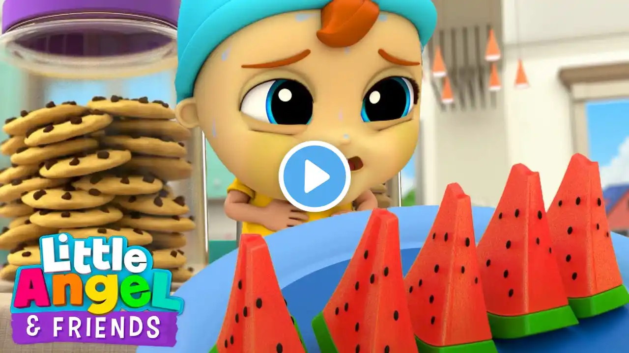 Mix - No No Snacks | Little Angel And Friends Kid Songs