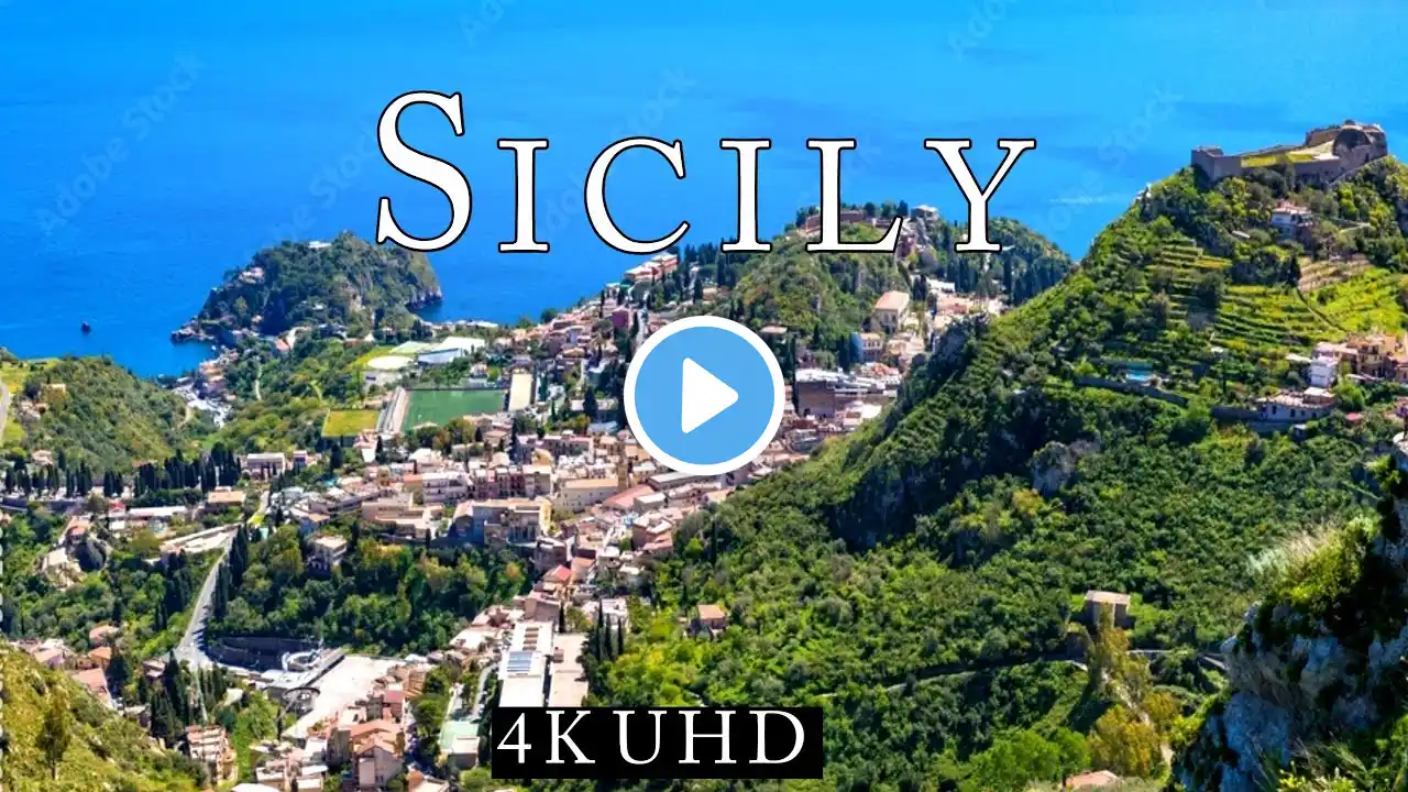 Sicily 4K - Explore The Mesmerizing Italy Drone Film With Relaxing Music
