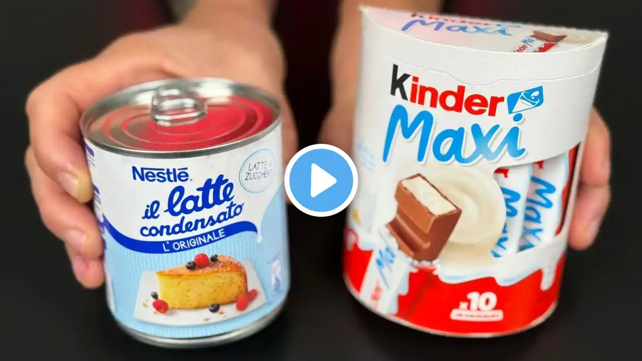 Whip up condensed milk with Chocolate! The most delicious dessert of this WINTER!! In 5 minutes!