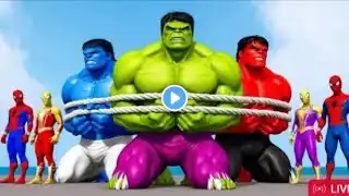 💪😱😭Hulk the biased father Marvel Toys 1 Im sorry was wronc can we be friends | Marvel Toy