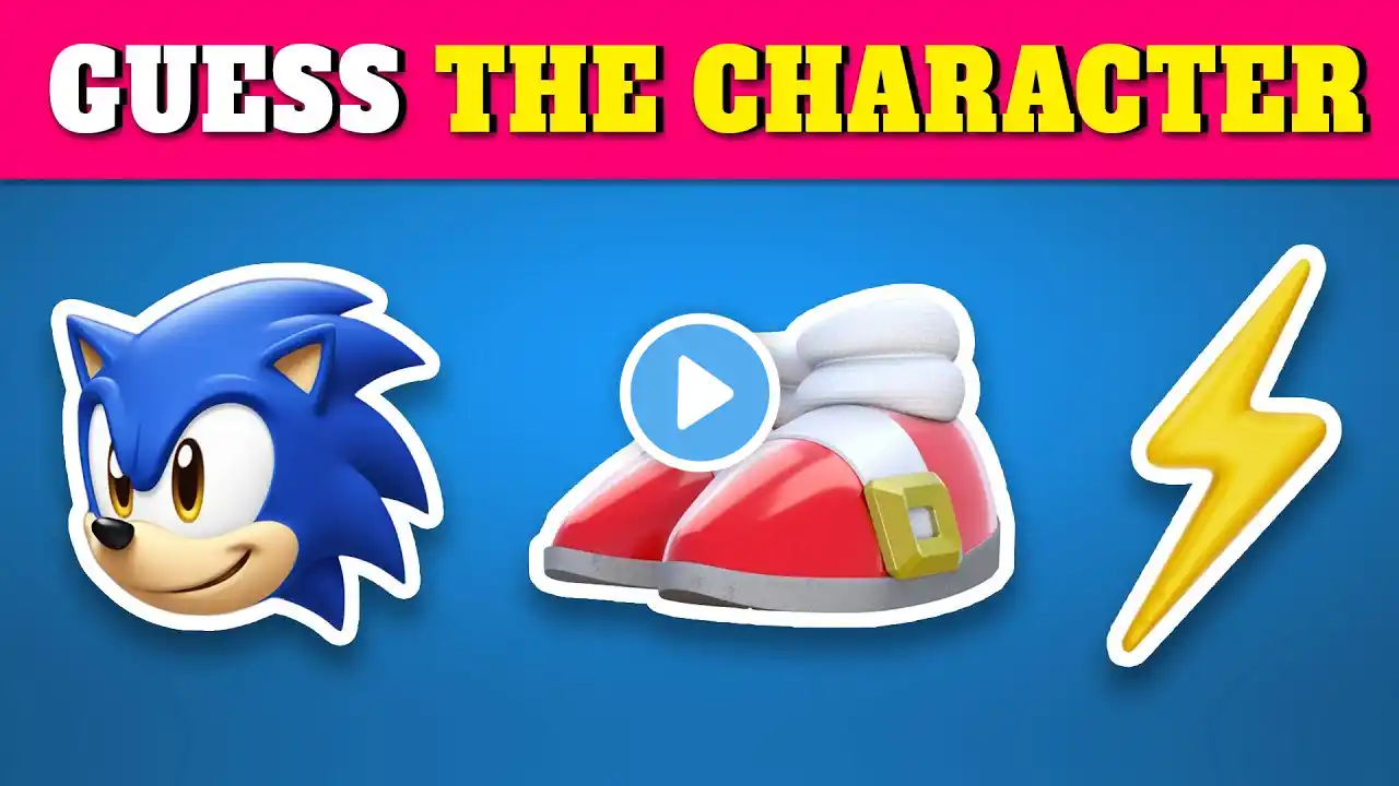 Guess The Sonic the Hedgehog 3 Characters by Emoji 🎬🦔💙 Sonic the Hedgehog 3 Movie Quiz