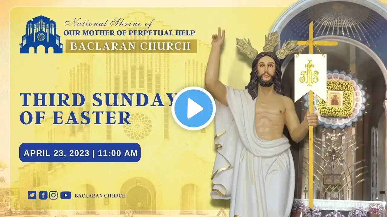 Baclaran Church Live: Third Sunday of Easter