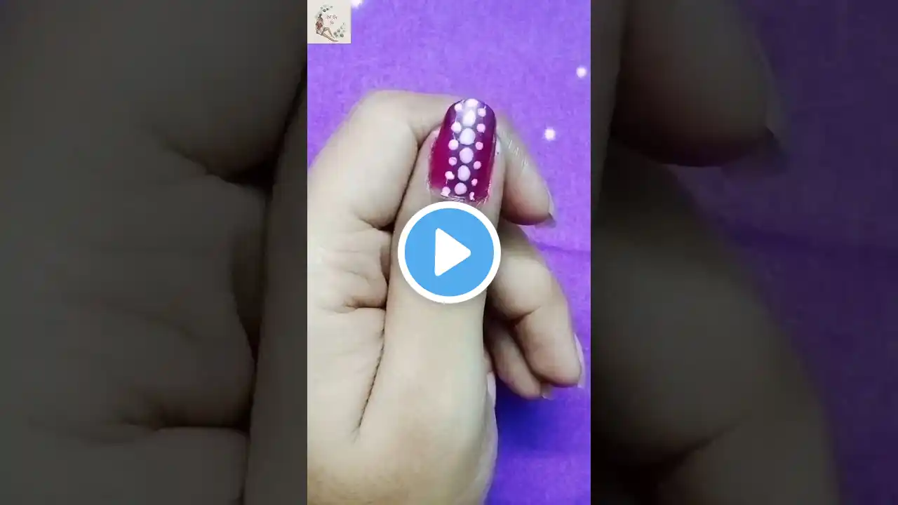 💅Easy Dotticure Nail Art Design💅 #shorts #viral #trending #nailart2024 #naildesign #abi #art #unique