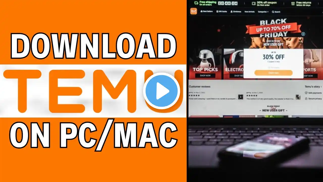 How to Download, Install and Use Temu App on PC/Mac