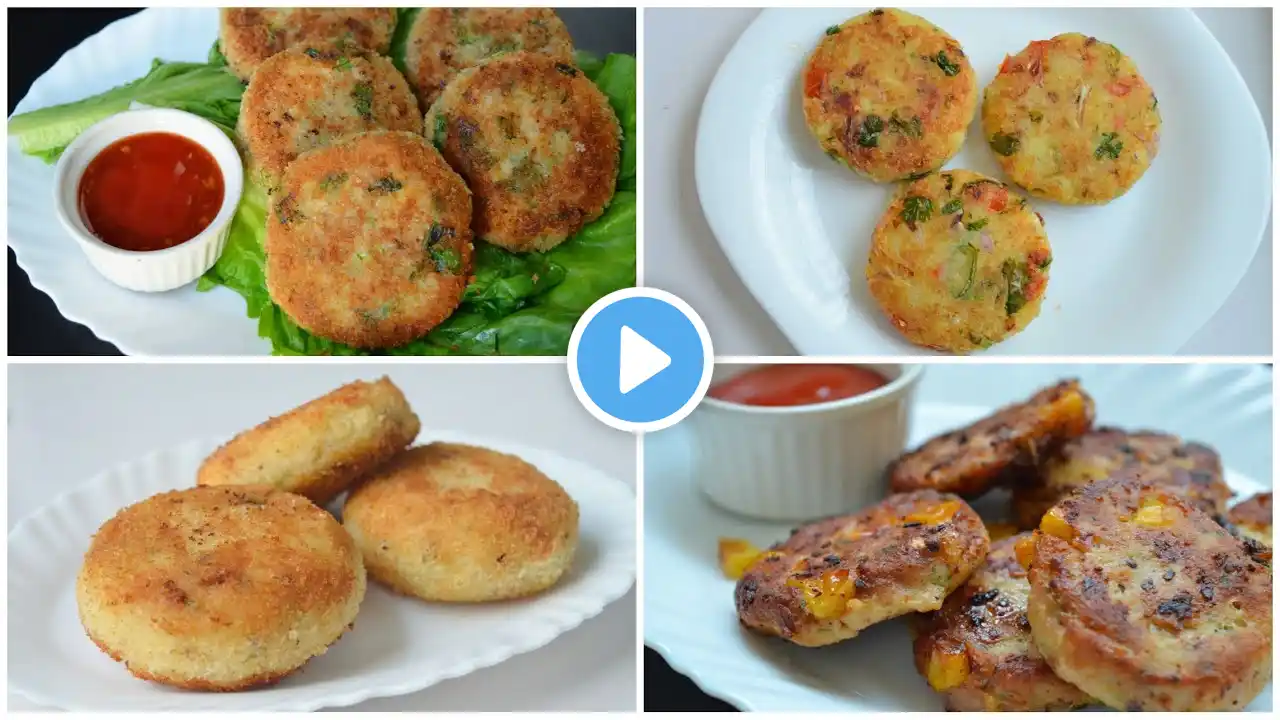 4 CUTLETS RECIPES (RAMADAN SPECIAL) by YES I CAN COOK