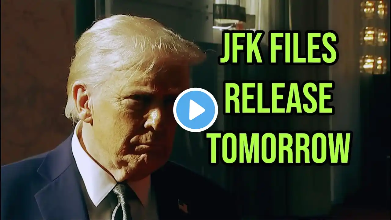 Breaking: JFK files RELEASE tomorrow - 80000 Kennedy files, no redactions 🌍 US