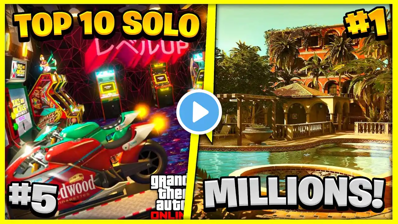 TOP 10 Best SOLO Money Making Methods in GTA Online (2025)