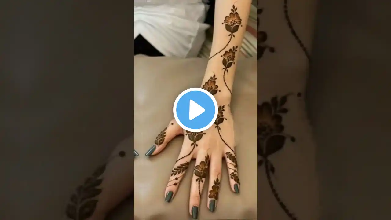 Beautiful💖💓💖 Simple mehandi design#fashion#beautiful#ytshort#shortvideo#shortsfeed#trending