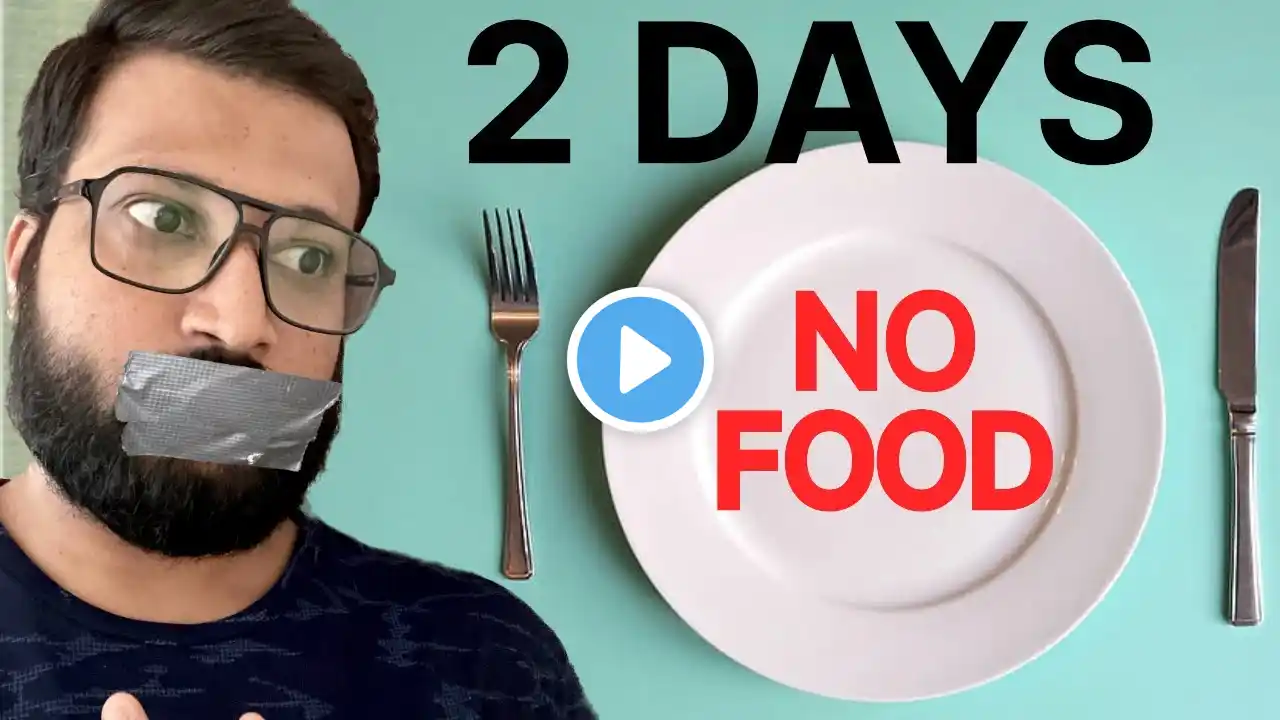 2-DAY WATER FAST | I ATE NOTHING & HERE'S WHAT HAPPENED  #fasting #intermittentfasting #explore