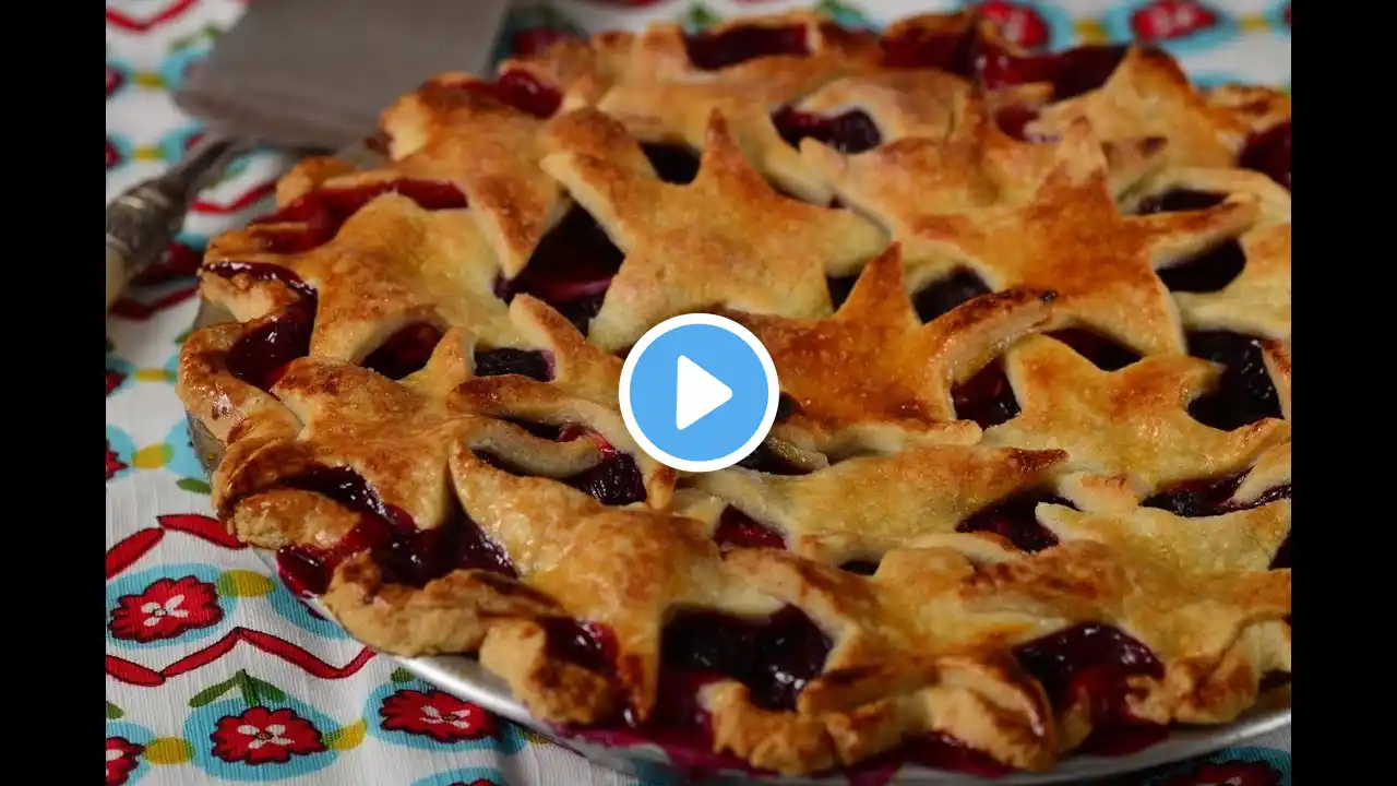 Berry Pie Recipe Demonstration - Joyofbaking.com