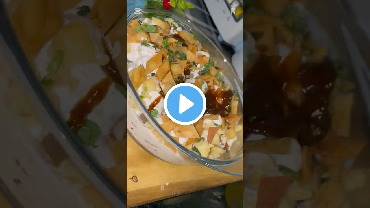 Ramadan special Dahi Aloo Chana Chaat Recipe # utube shorts #cooking videos