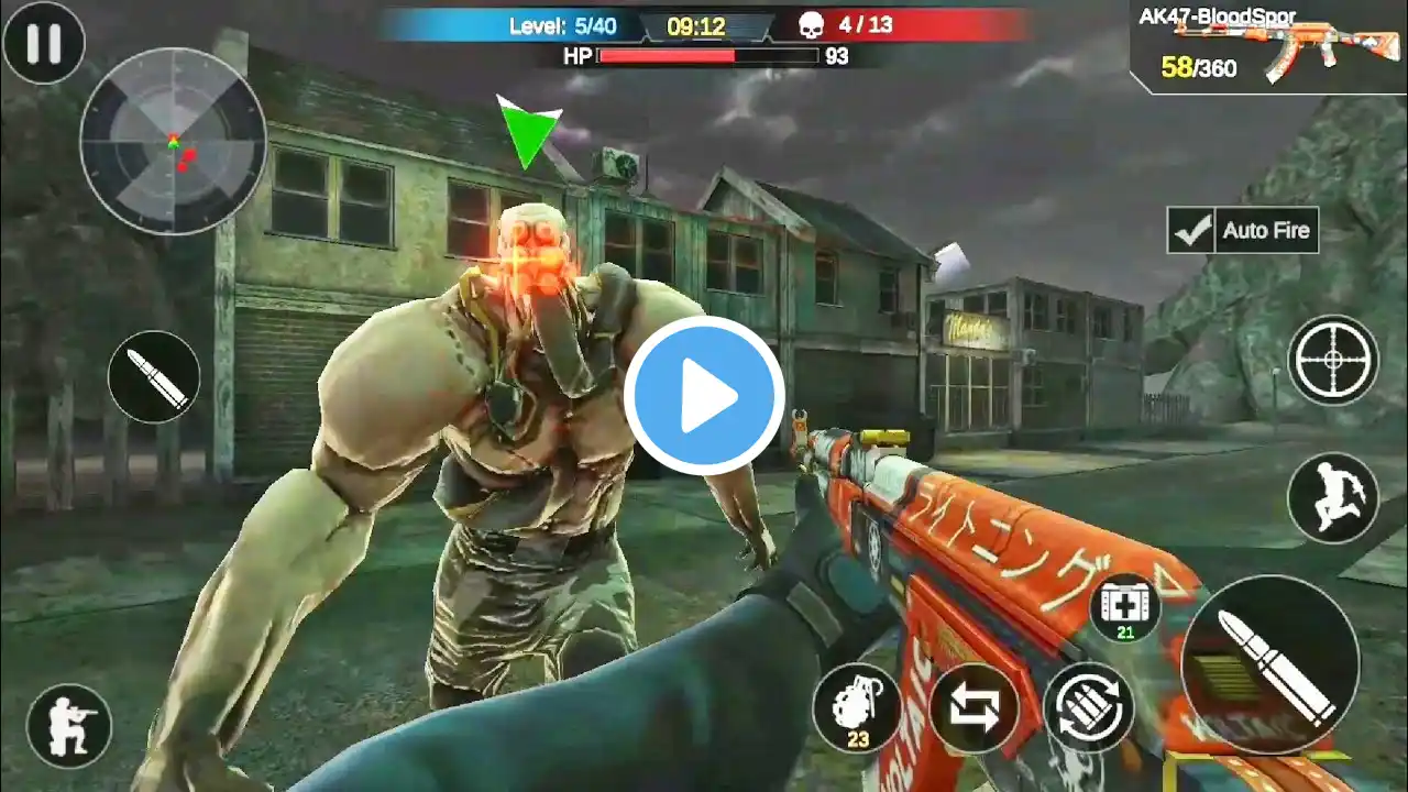 Dead Zombie : Gun games for Survival as a shooter _ Android GamePlay _ ZOMBIE FPS SHOOTING GAME #2