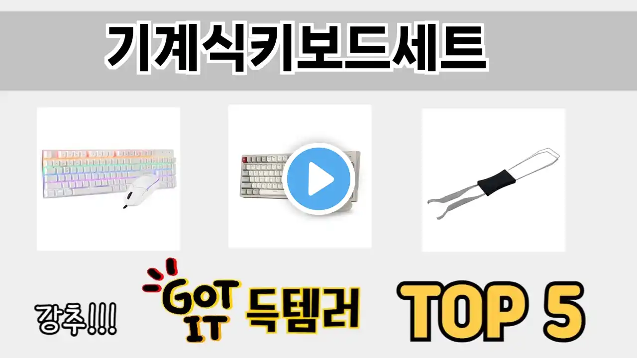 소비자가 선호하는 기계식키보드세트 TOP 5 가격 후기 구매정보