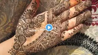 Artistic Fusion Traditional Floral Henna Mehndi Design Tutorial