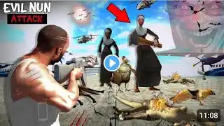 PART-2 EVIL NUN ATTACK IN MY CITY ll INDIAN BIKE DRIVING 3D ll HORROR STORY ll