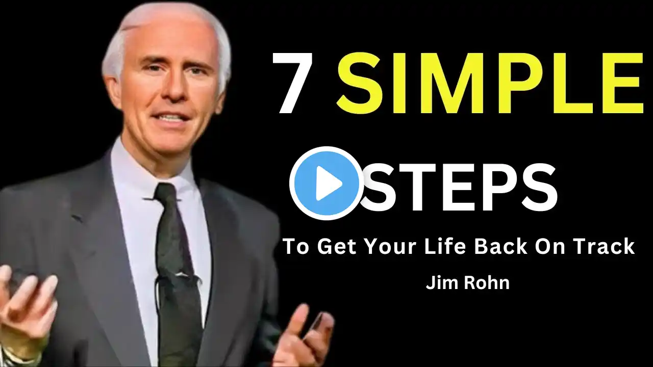 HOW TO GET BACK ON TRACK – JIM ROHN MOTIVATION | THE BEST MOTIVATIONAL VIDEO FOR WORKOUT & STUDYING